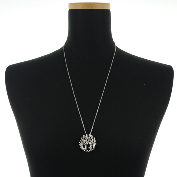 Mikimoto Necklace Akoya Pearl 3.3-3.9Mm Diamond