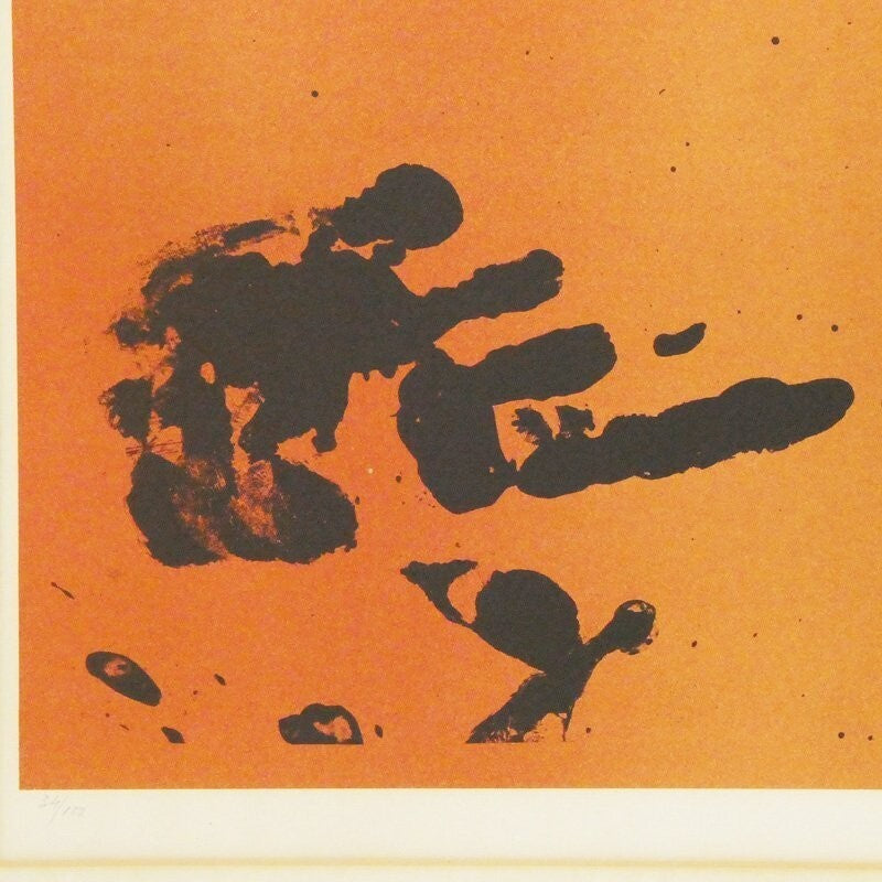 Antoni Clave "Coverture Dun Catalogue" Limited Edition Lithograph 34/100 Framed