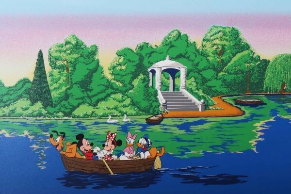 Mickey Mouse Framed Original Silkscreen Sowa &