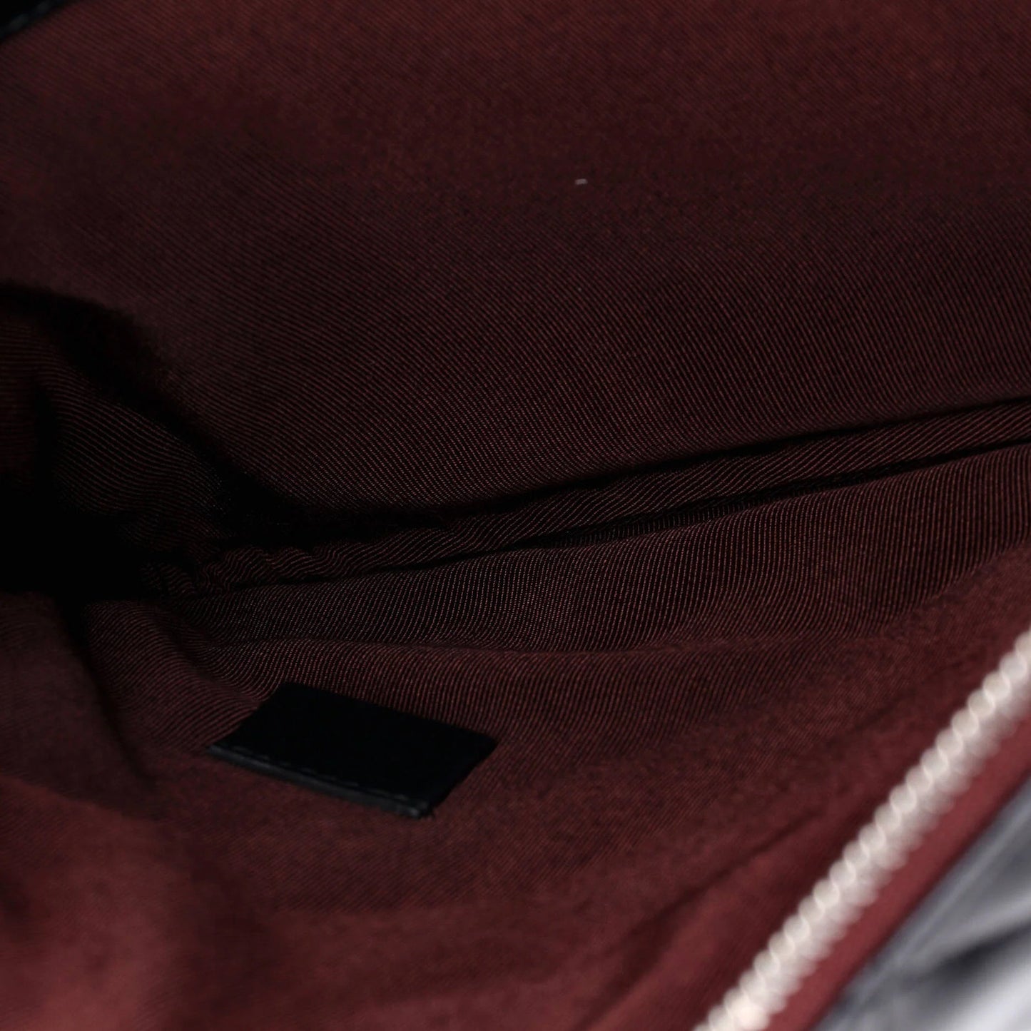 Chanel O Case Clutch Quilted Lambskin Medium