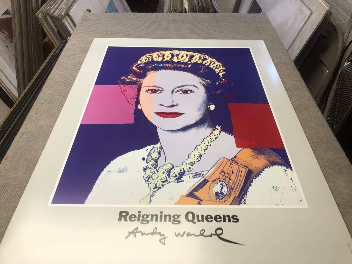 Andy Warhol Queen Elizabeth Ii Of England From