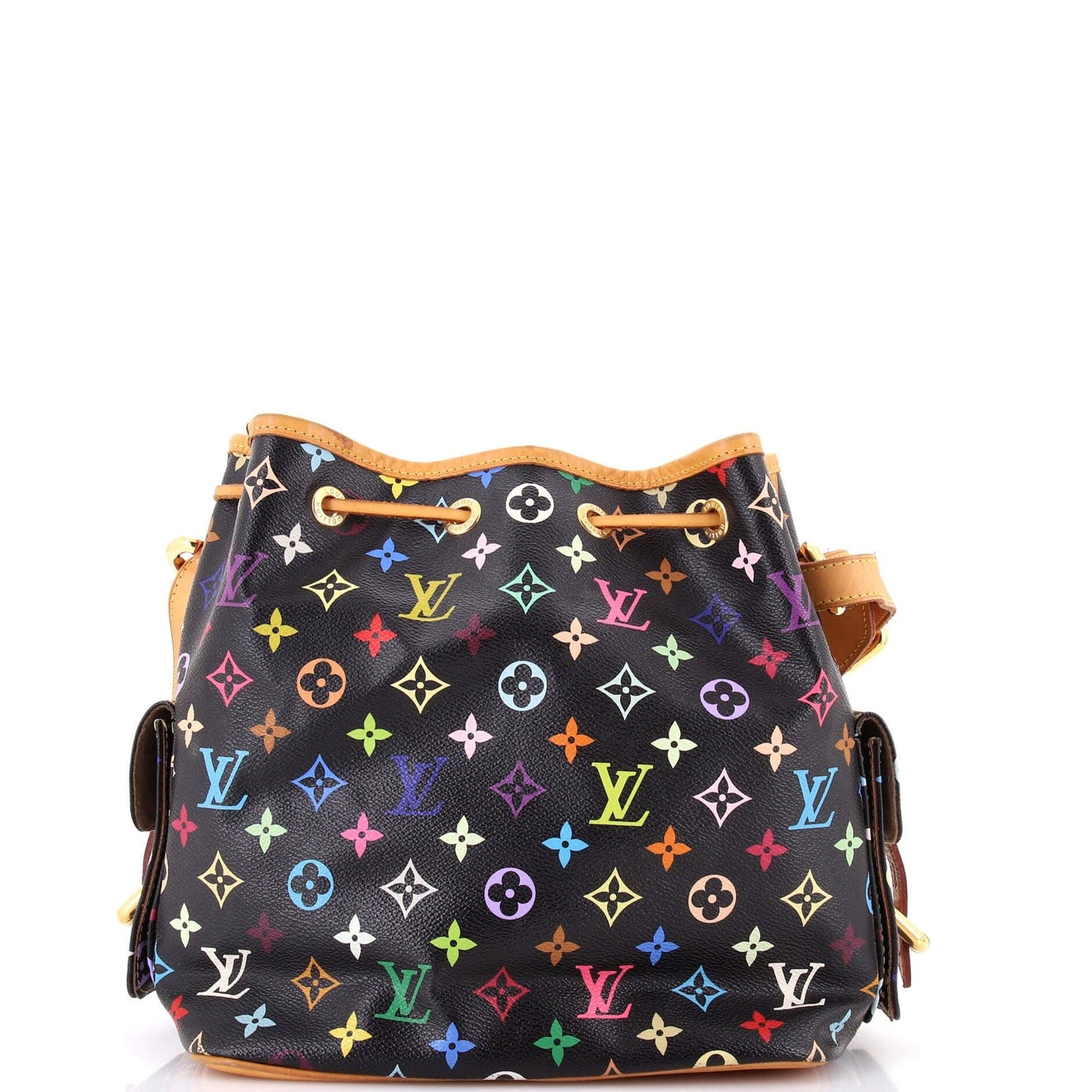 Louis Vuitton Petit Noe Handbag Monogram Multicolor