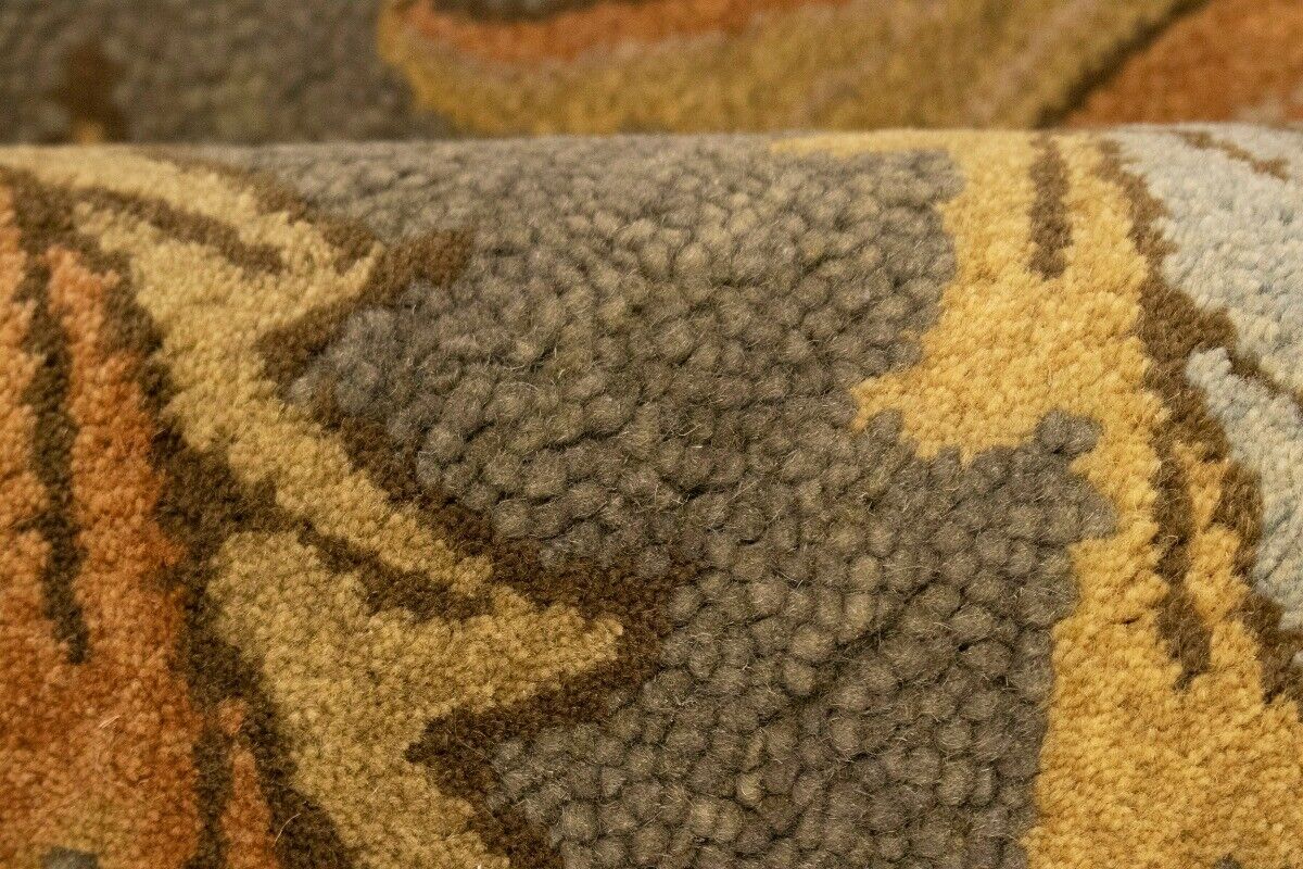 Hand-Tufted Oriental Rug Plush Modern Floral