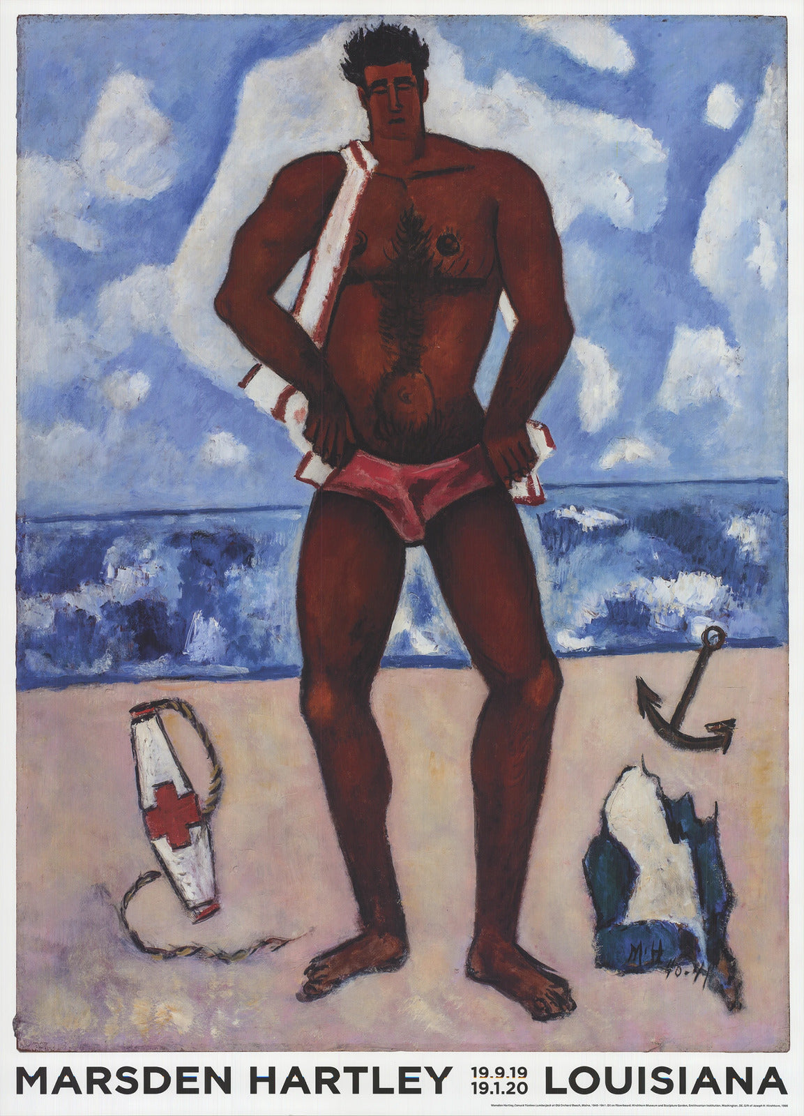 Marsden Hartley Canuck Yankee Lumberjack At Old