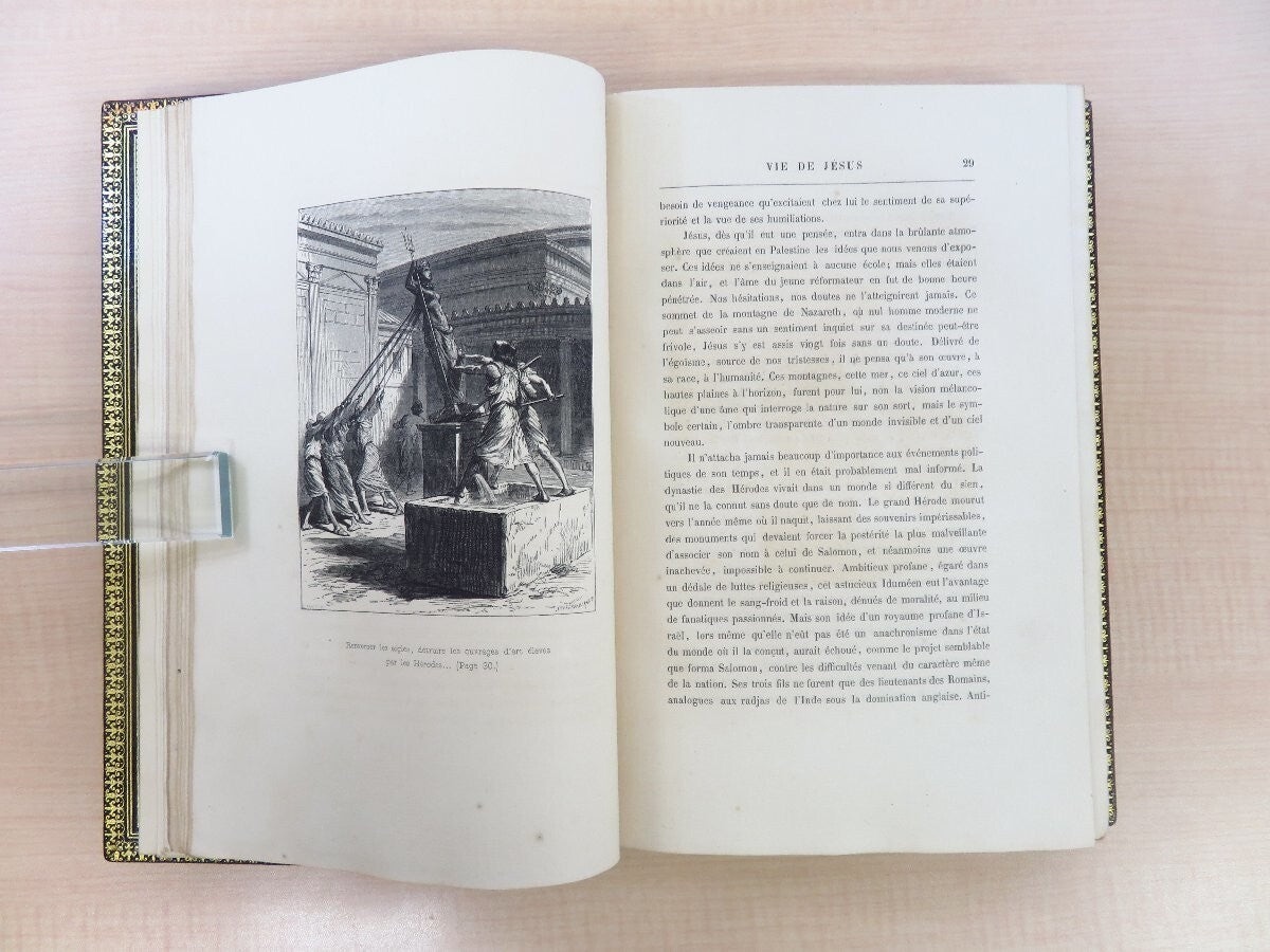 Vie De Jsus By Ernest Renan (First Edition, 1870,