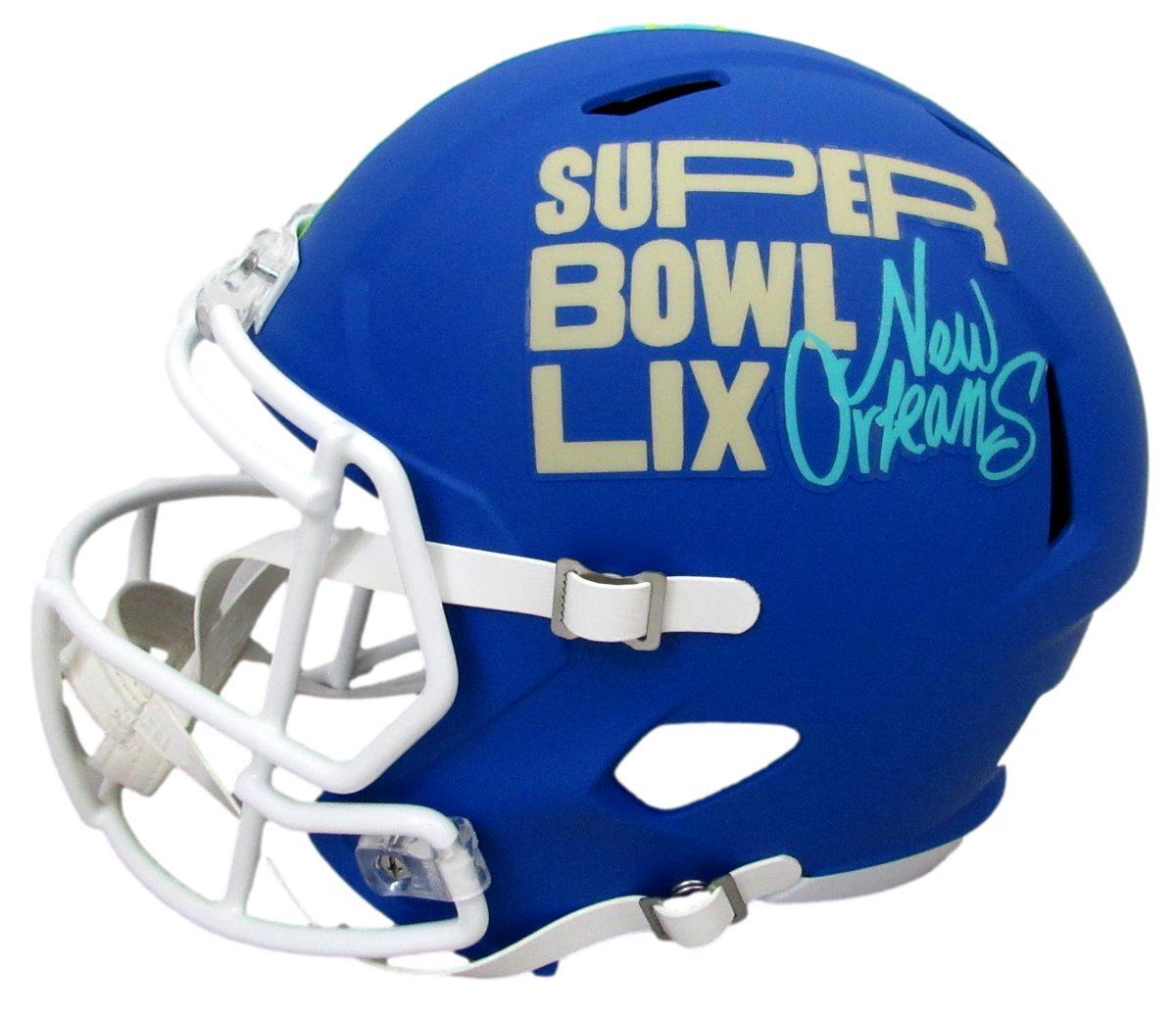 Lane Johnson Signed/Auto Sb 59 Full Size Replica