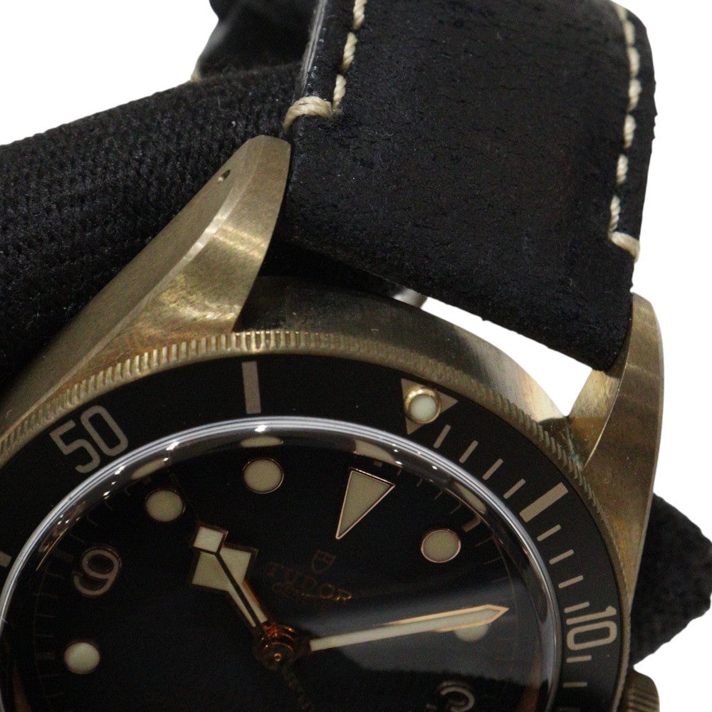 Tudor Black Bay Bronze M79250Ba-0001 Black Men'S Used Watch #61023