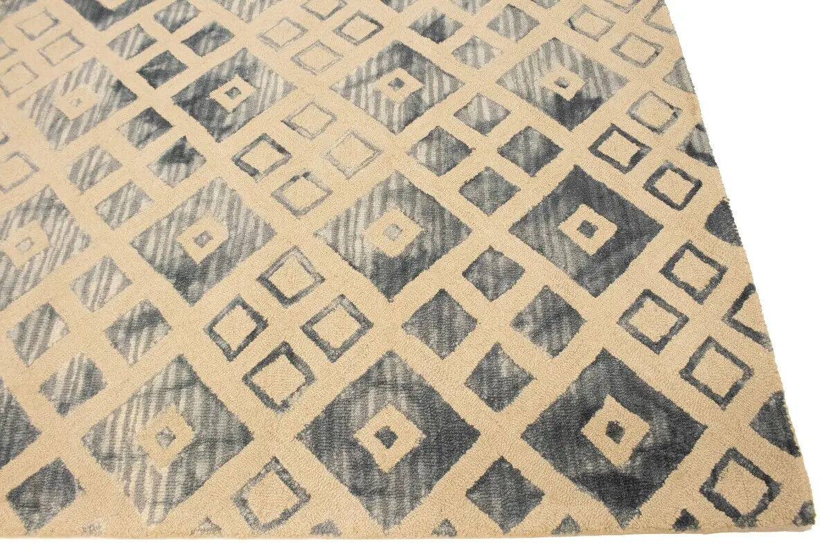 5x8 hand-tufted Modern wool Area rug carpet in