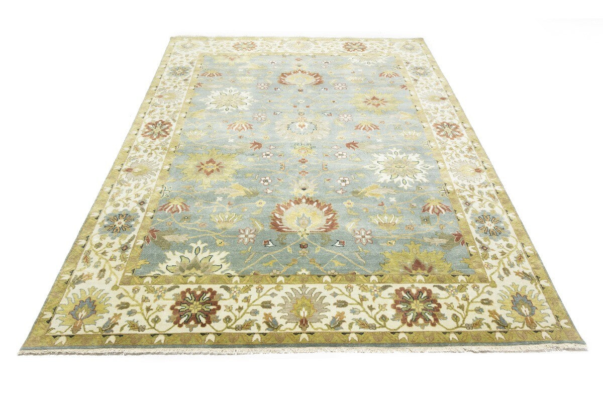 9X12 Ft Osh Chobi Peshawar Oriental Rug Floral