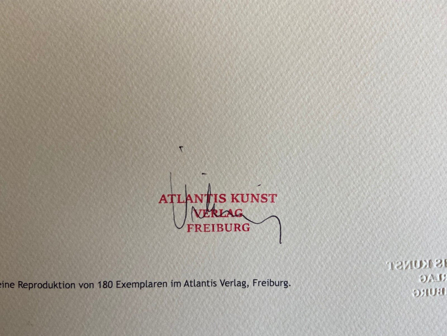 Edvard Munch Lithograph Coa Signed Numbered Hand Limited