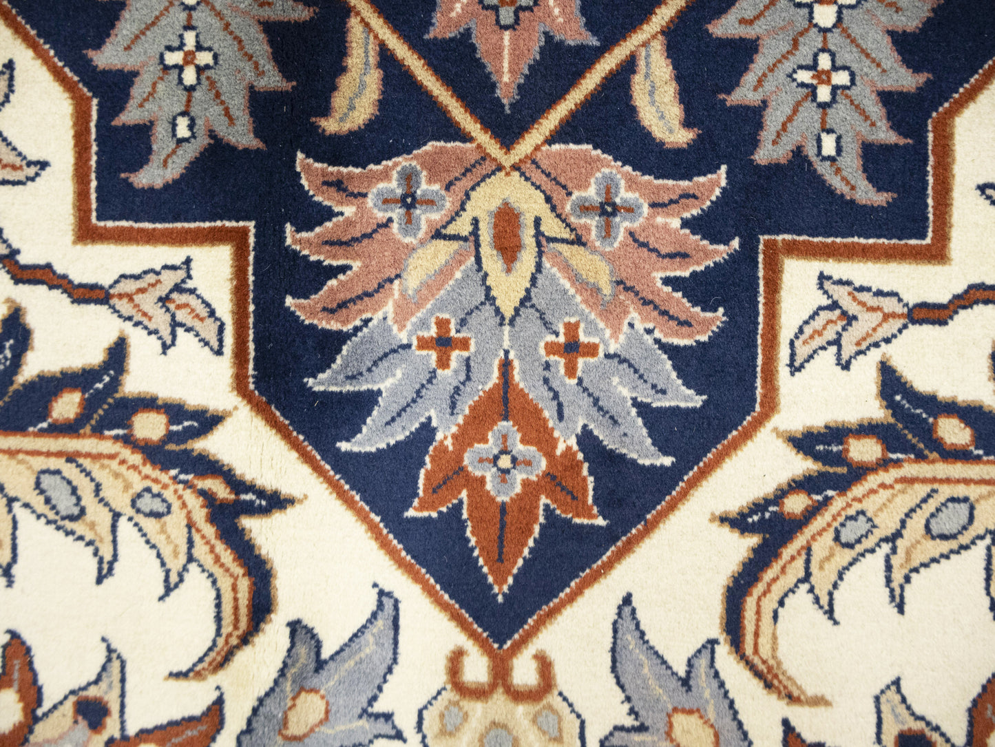 Hand-Knotted Vintage Serapi Oriental Rug 9X12 Ft