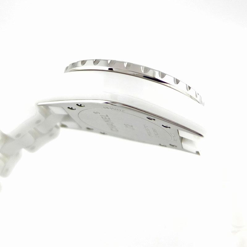Chanel J12 Pink Light White Ceramic H4863