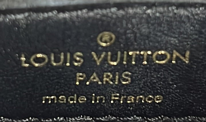 Louis Vuitton Locky Handbag Monogram Canvas With Leather Bb