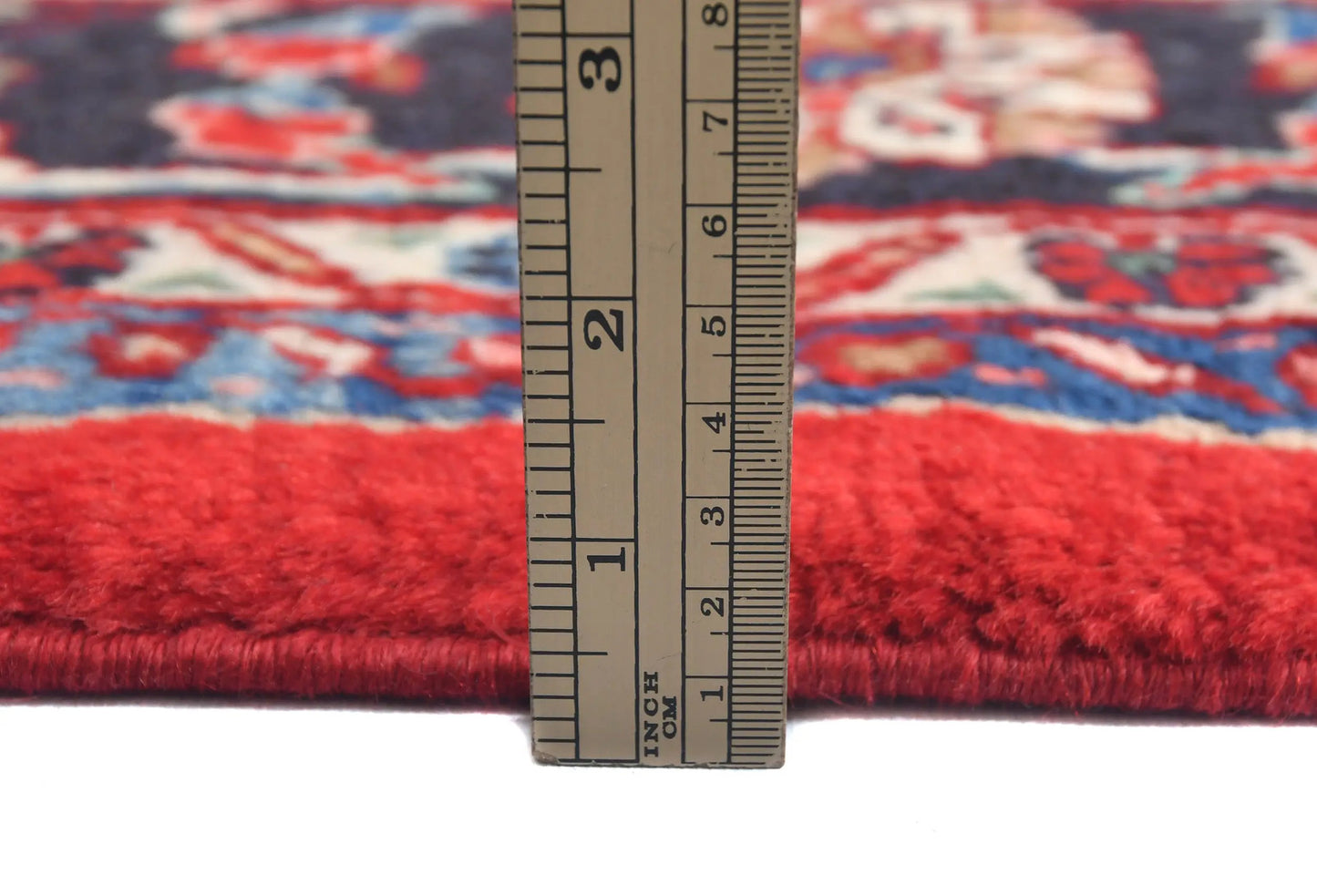 Vintage Handmade Oriental Rug 7X10 Ft Floral