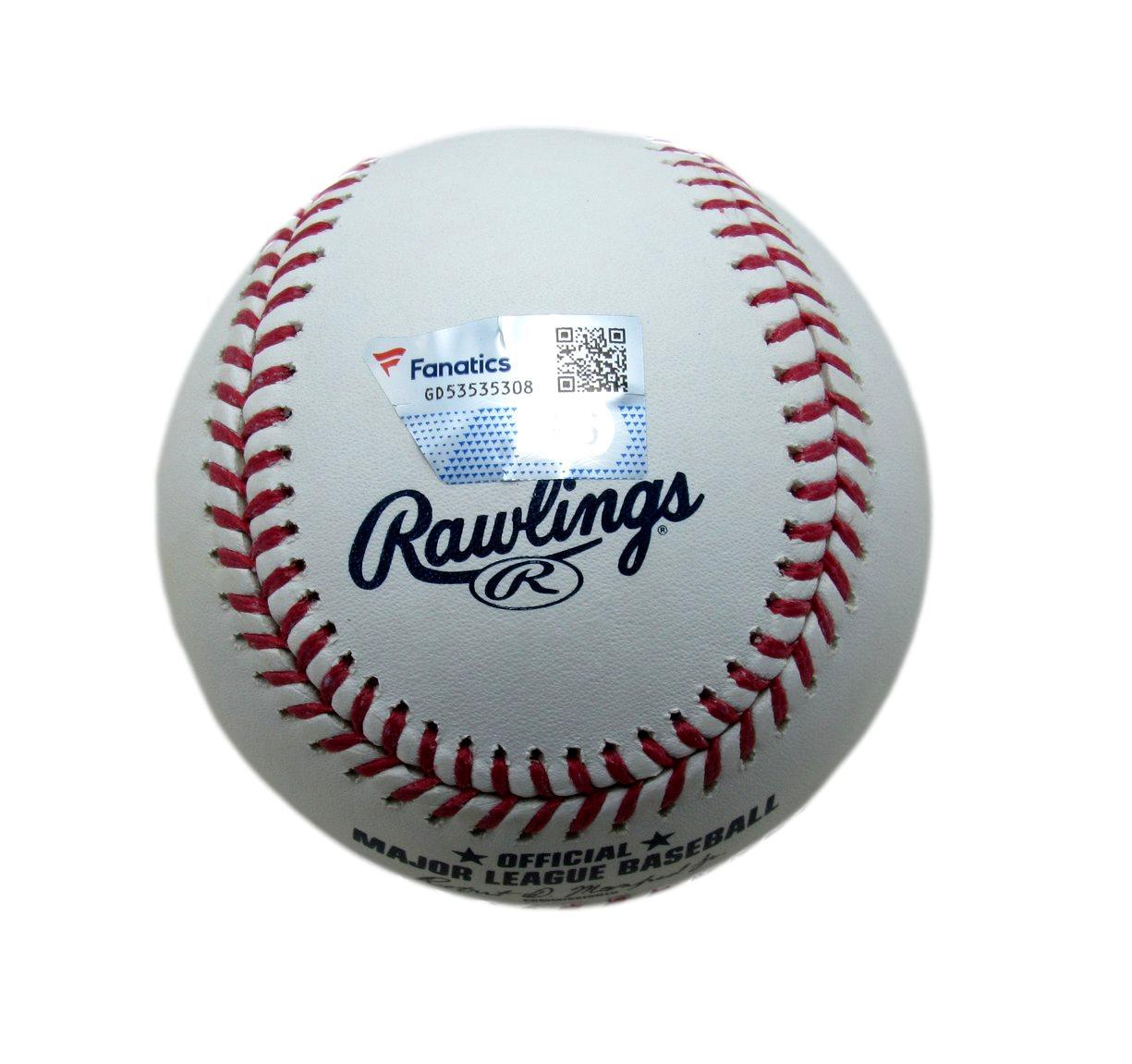 Spencer Jones Signed Oml Baseball New York