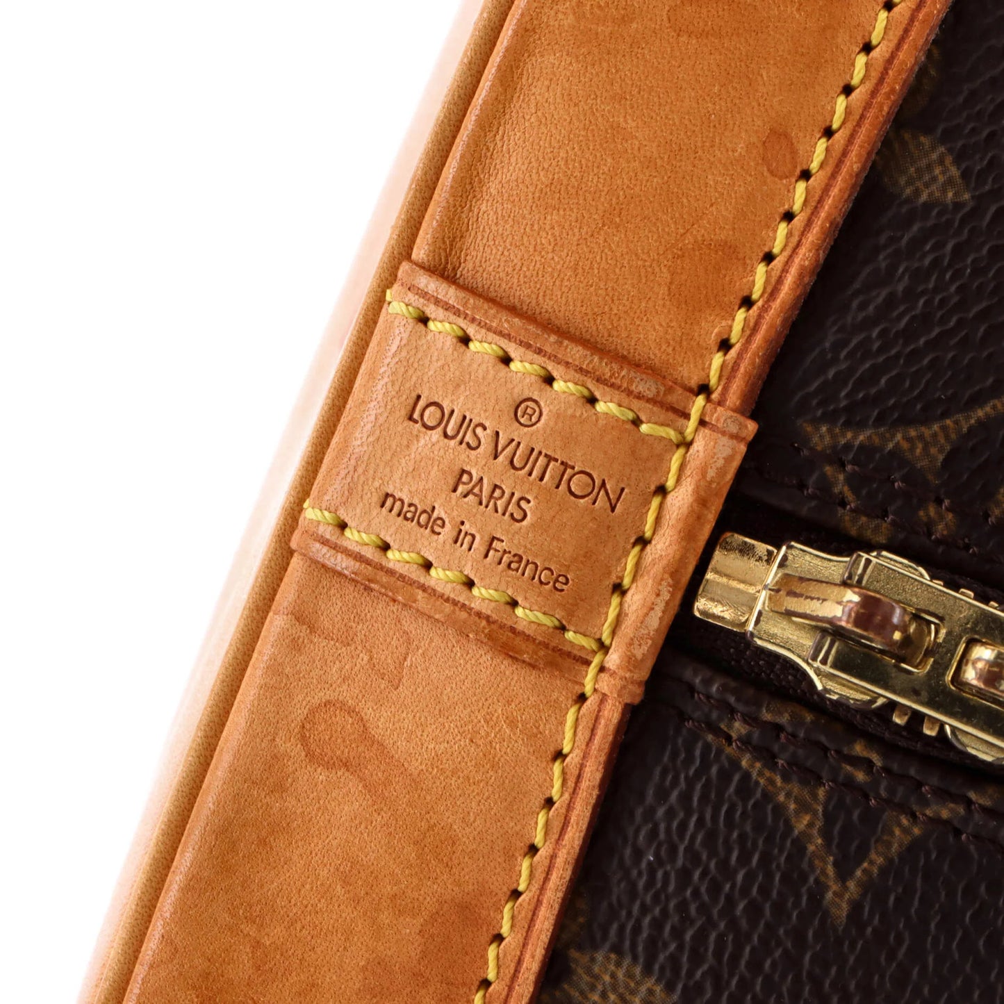 Louis Vuitton Vintage Alma Handbag Monogram Canvas Pm