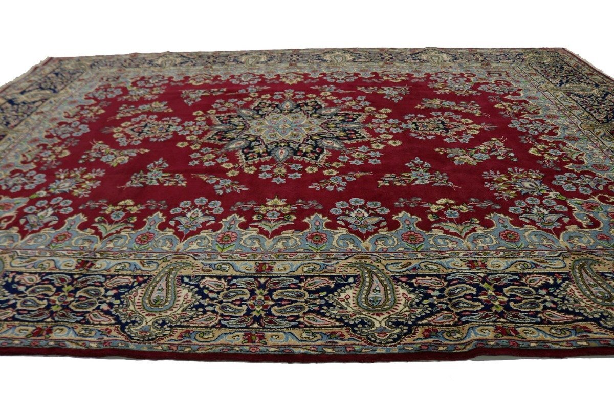 One-Of-A-Kind Vintage Handmade Oriental Rug