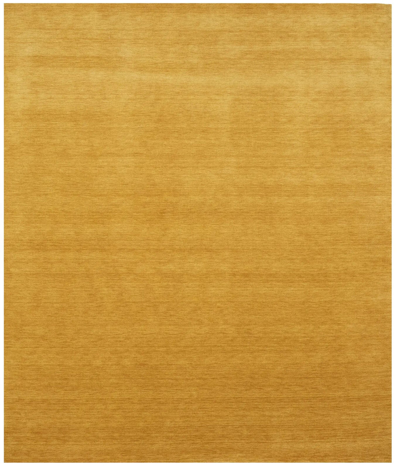 Golden Peach Solid Design Hand-Loomed 8X10 Gabbeh