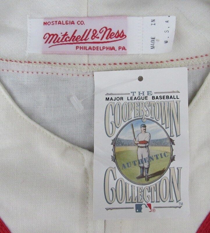 Stan Musial Hof Autographed Mitchell & Ness