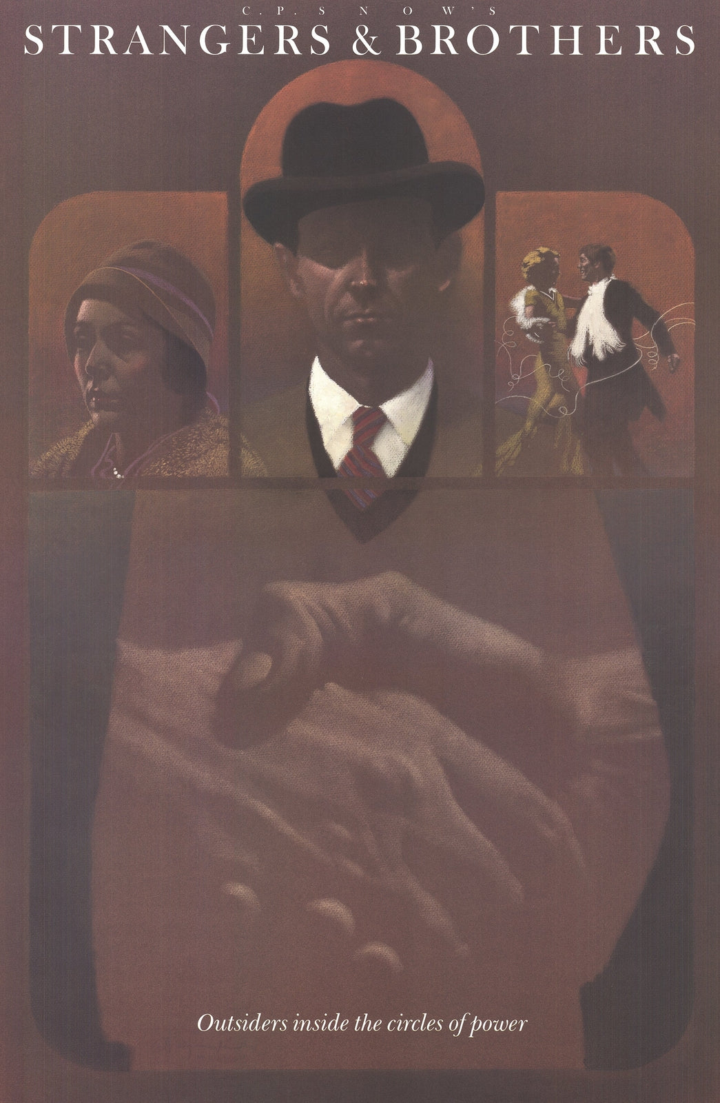 MARK ENGLISH Strangers & Brothers 46" x 30"