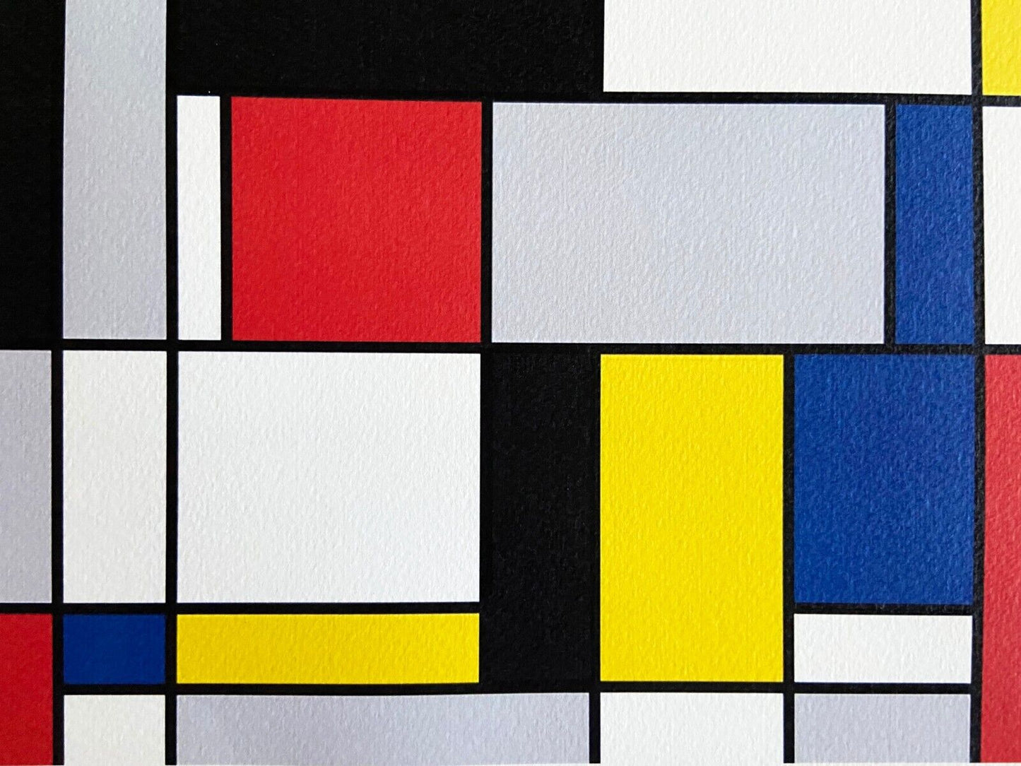Piet Mondrian, Lithograph (Max Bill