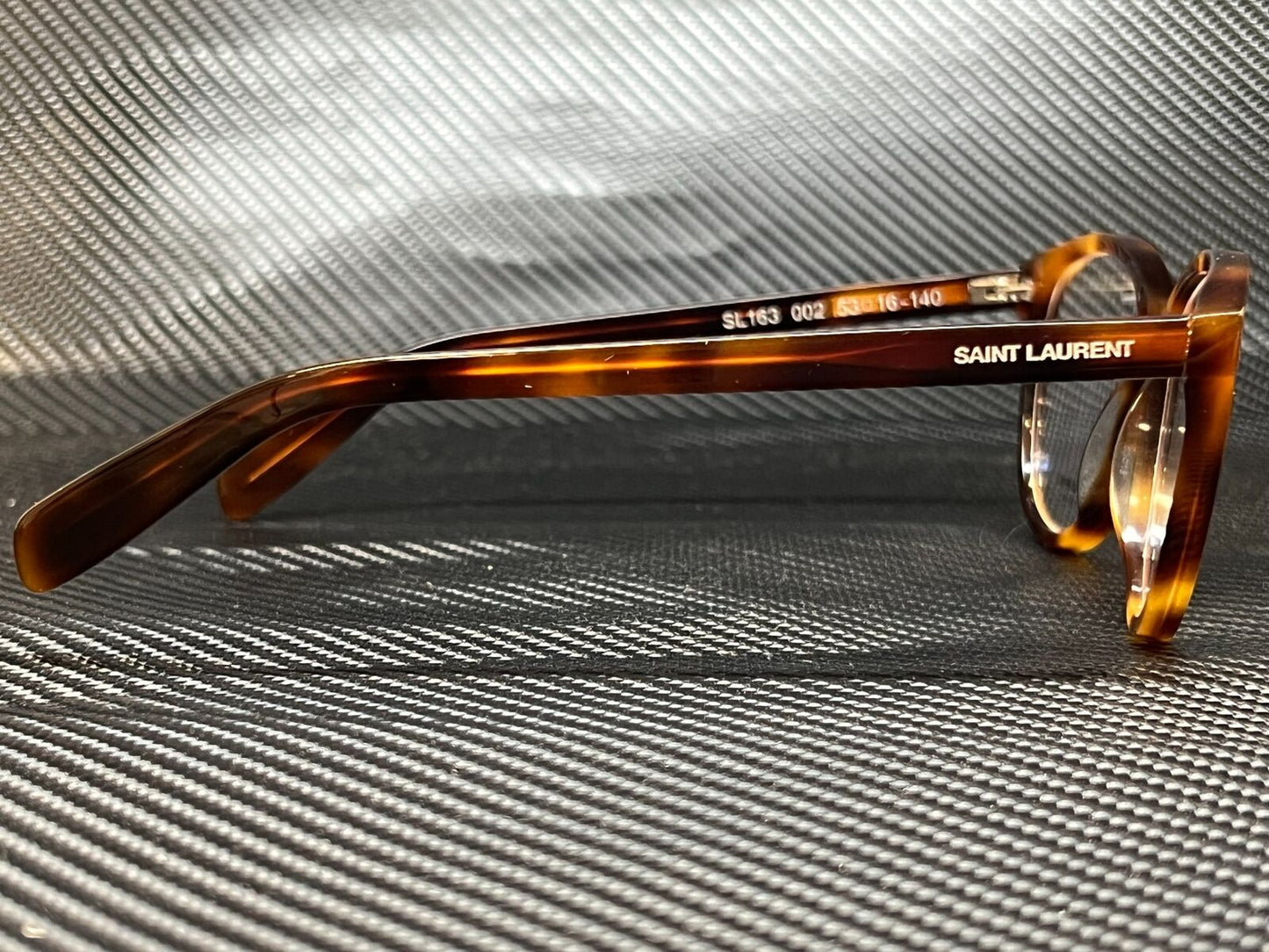 Saint Laurent Sl 163 002 Havana Women Authentic