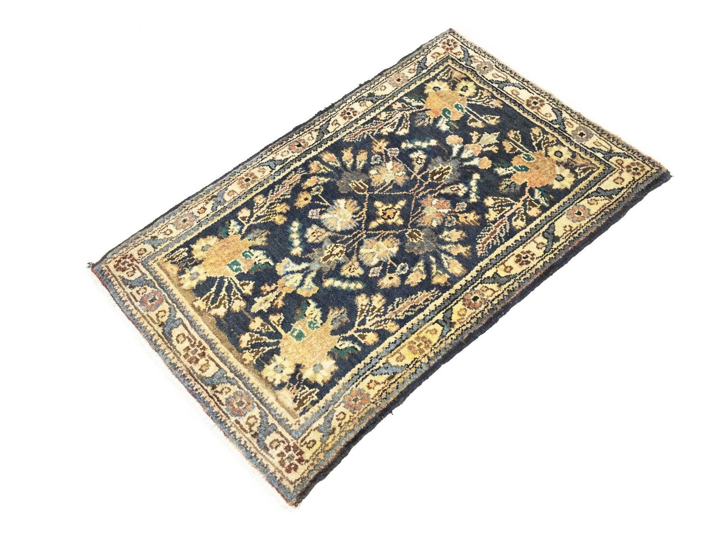 Handmade Vintage Tribal Oriental Rug Farmho