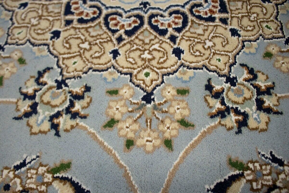 5X7 Ft Handmade Indo-Nain Classic Floral Style