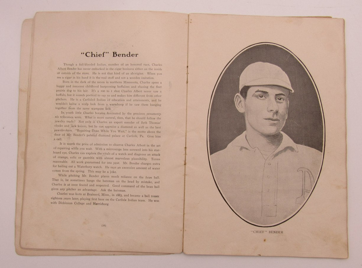 Vintage 1905 Philadelphia Athletics A'S Yearbook