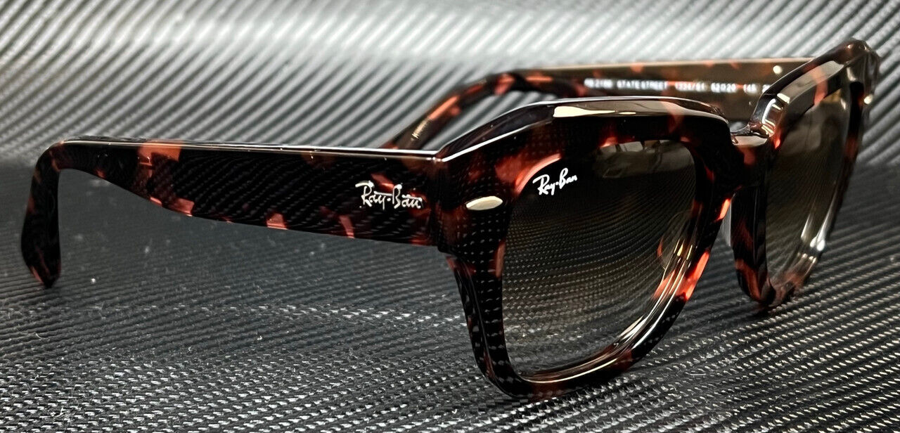 Ray Ban Rb2186 133451 Pink Havana Brown Gradient