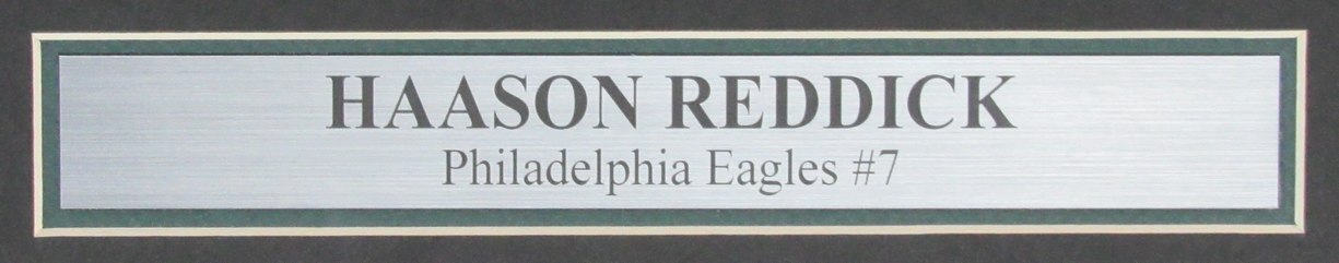 Haason Reddick Autographed 11X14 Photo Philadelphia Eagles Framed Jsa 176772