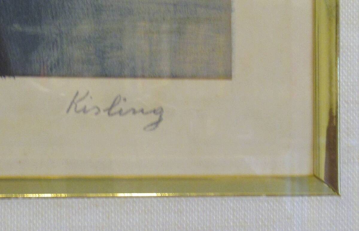 Mose Kisling "Nelly" 1931 Original Etching 20/100