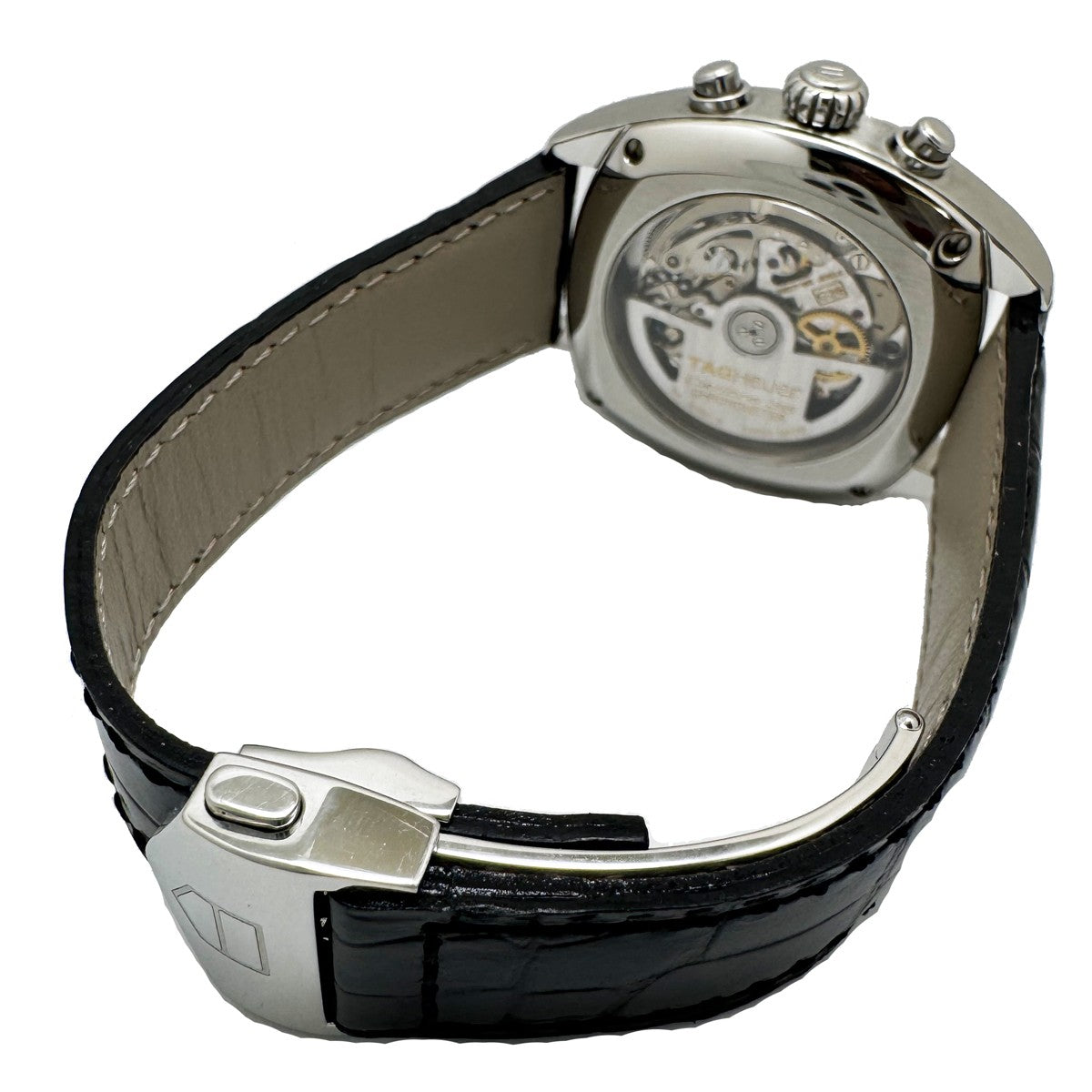 Tag Heuer Monza Caliber 36 Chronograph Date Black Dial Cr5110