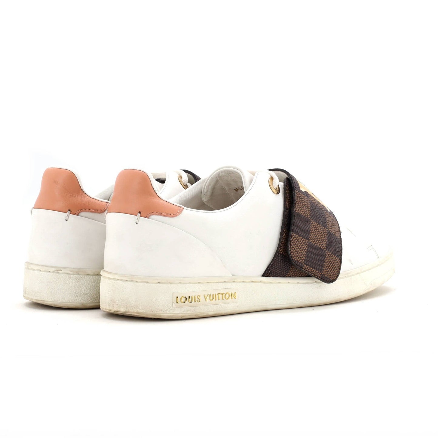Louis Vuitton Women'S Frontrow Sneakers Leather With Damier