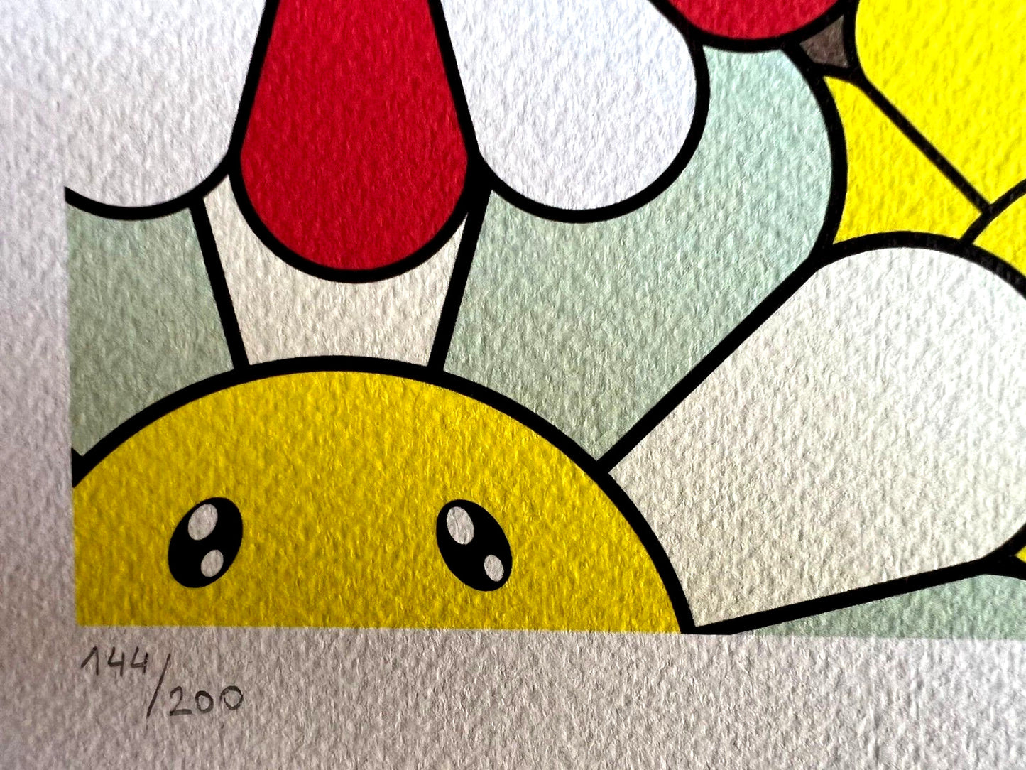 Takashi Murakami Lithograph Mori Art Coa Numbered