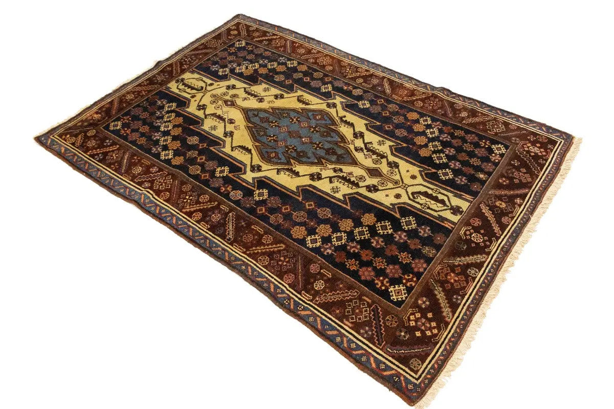 Antique Handmade Geometric Tribal Style Oriental
