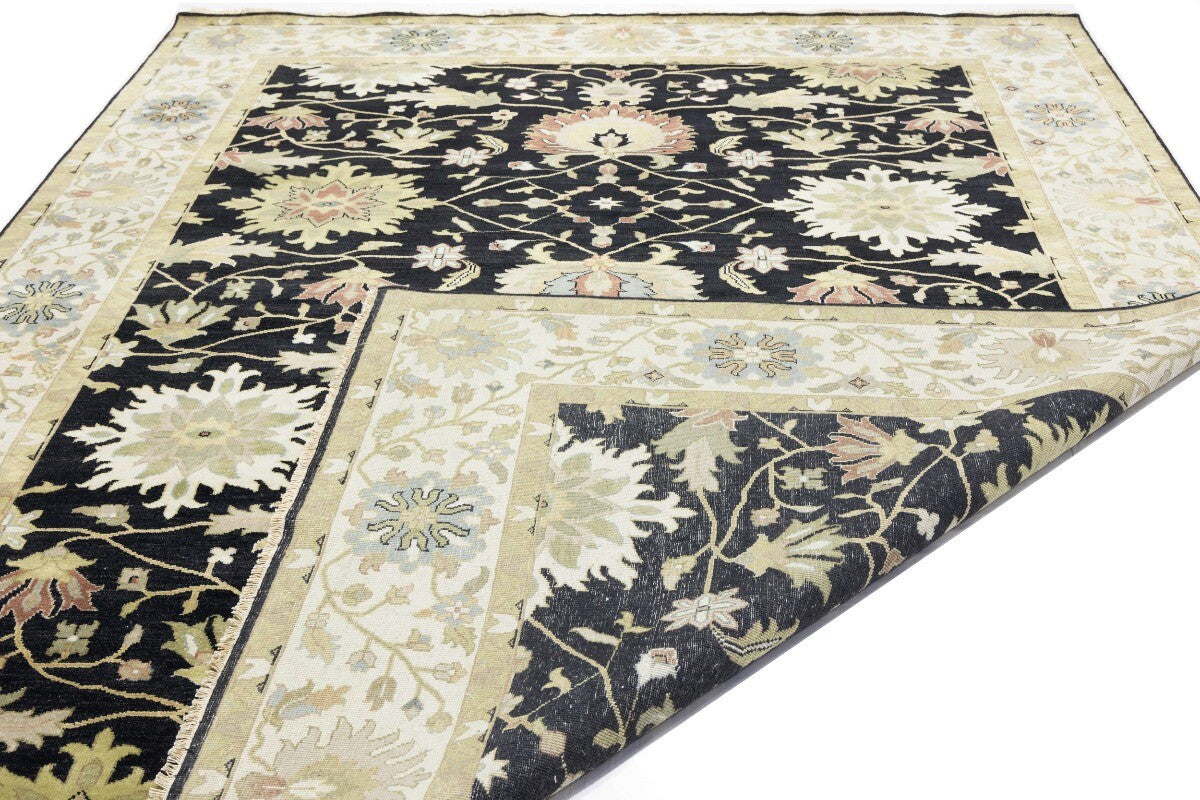 9X12 Ft Handmade Osh Chobi Peshawar Oriental Rug