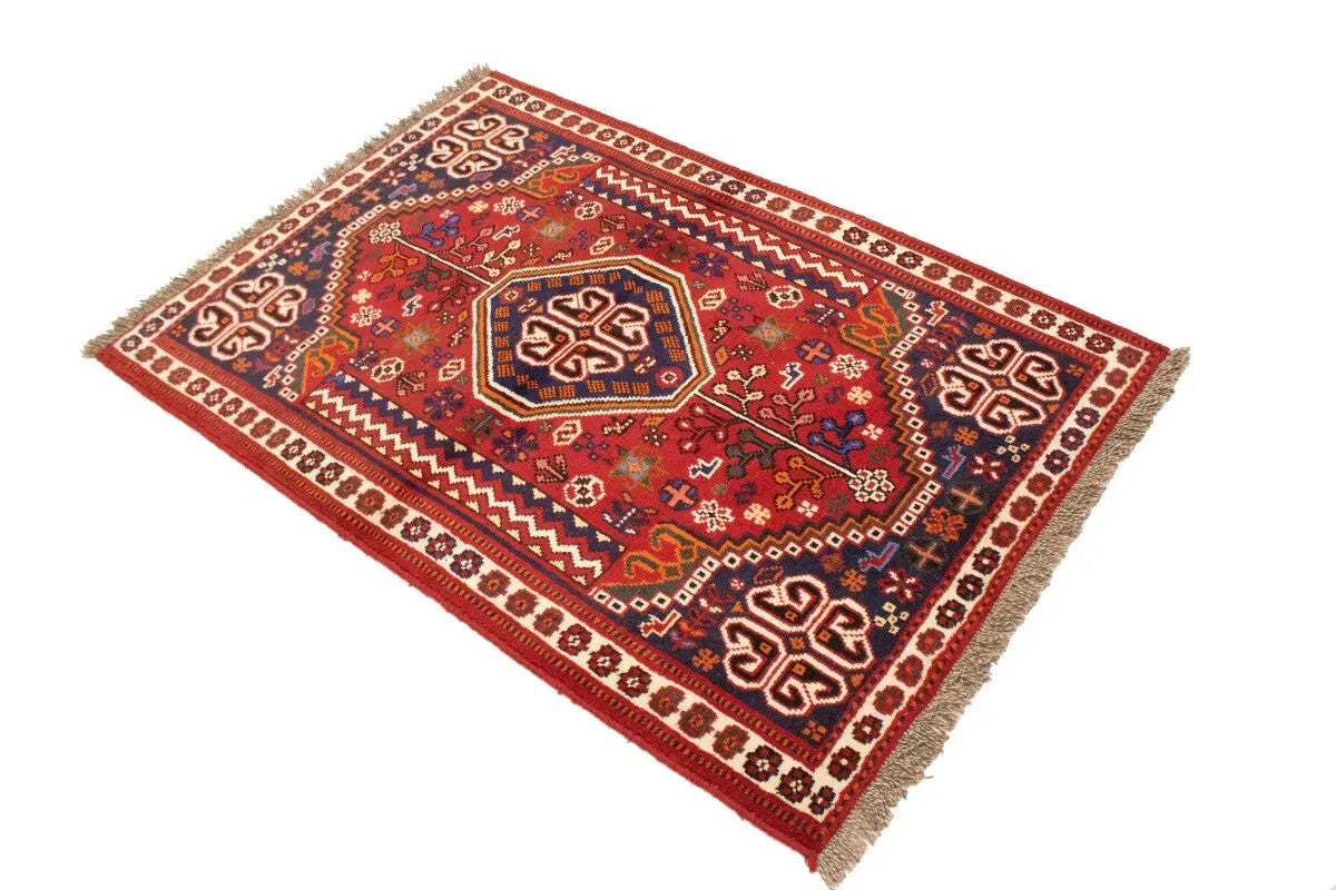Vintage Style Handmade Tribal Oriental Rug
