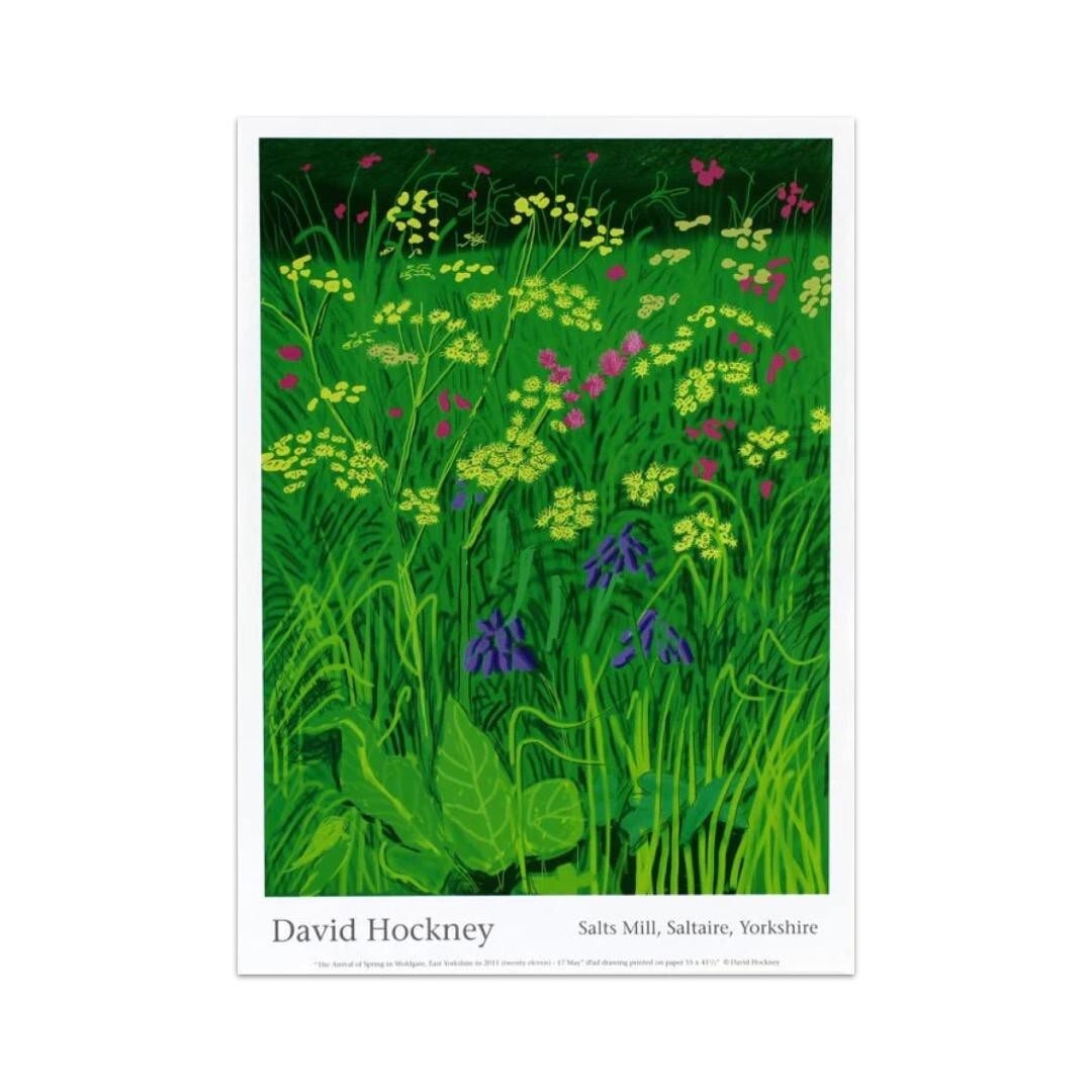 David Hockney Original Exhibition Poster -17Th May 2011 (The Arrival Of Spring)