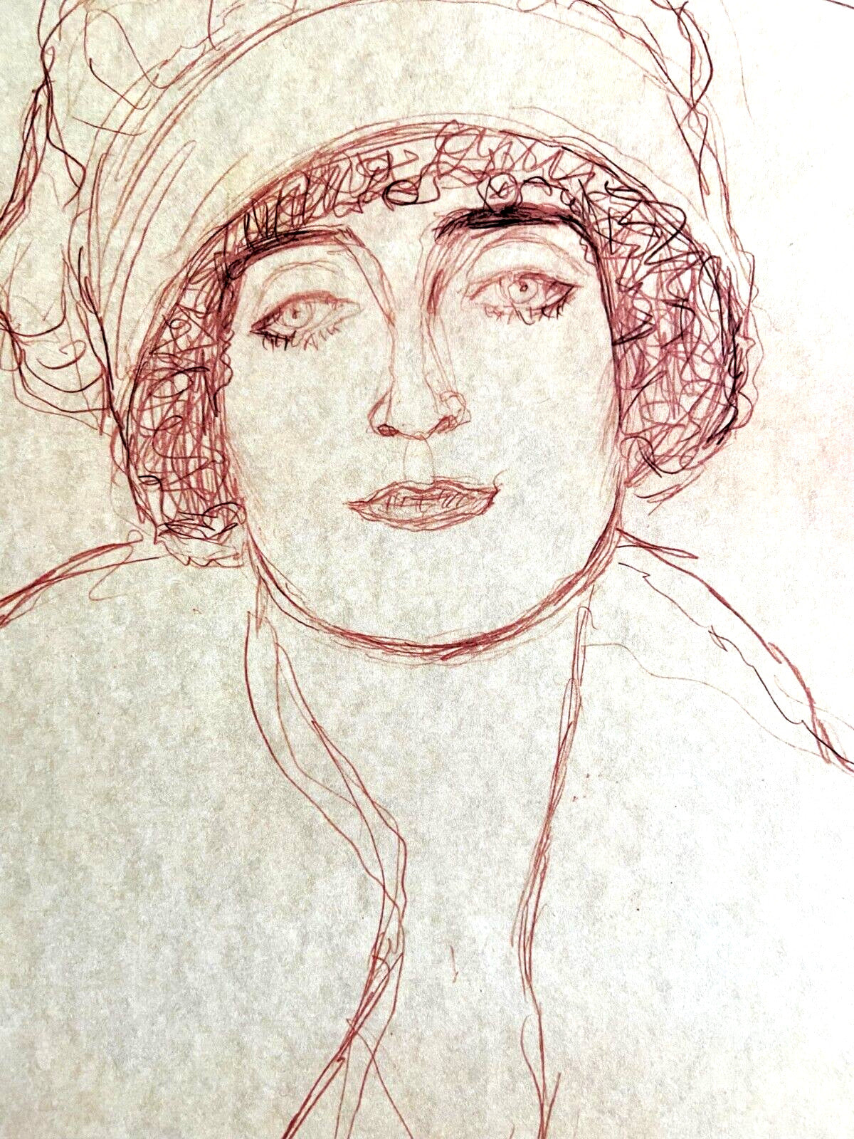 Gustav Klimt Lithograph Certified Signed