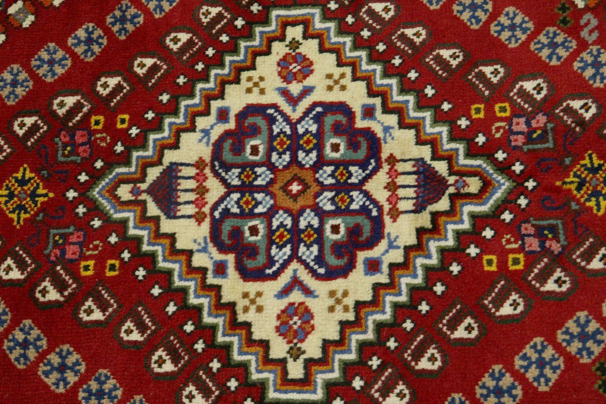 4X5 Ft Handmade Vintage Style Rug Tribal Design
