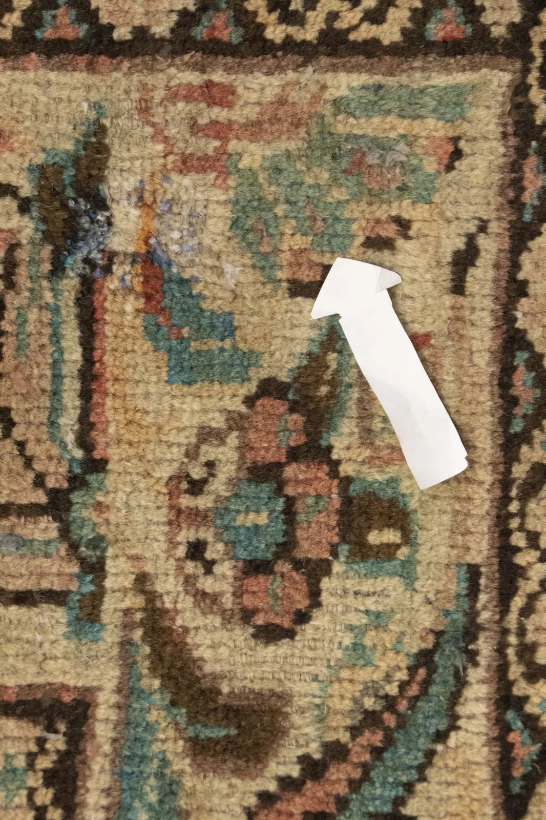 Antique Hand-Knotted Oriental Rug One-Of-A-Kind