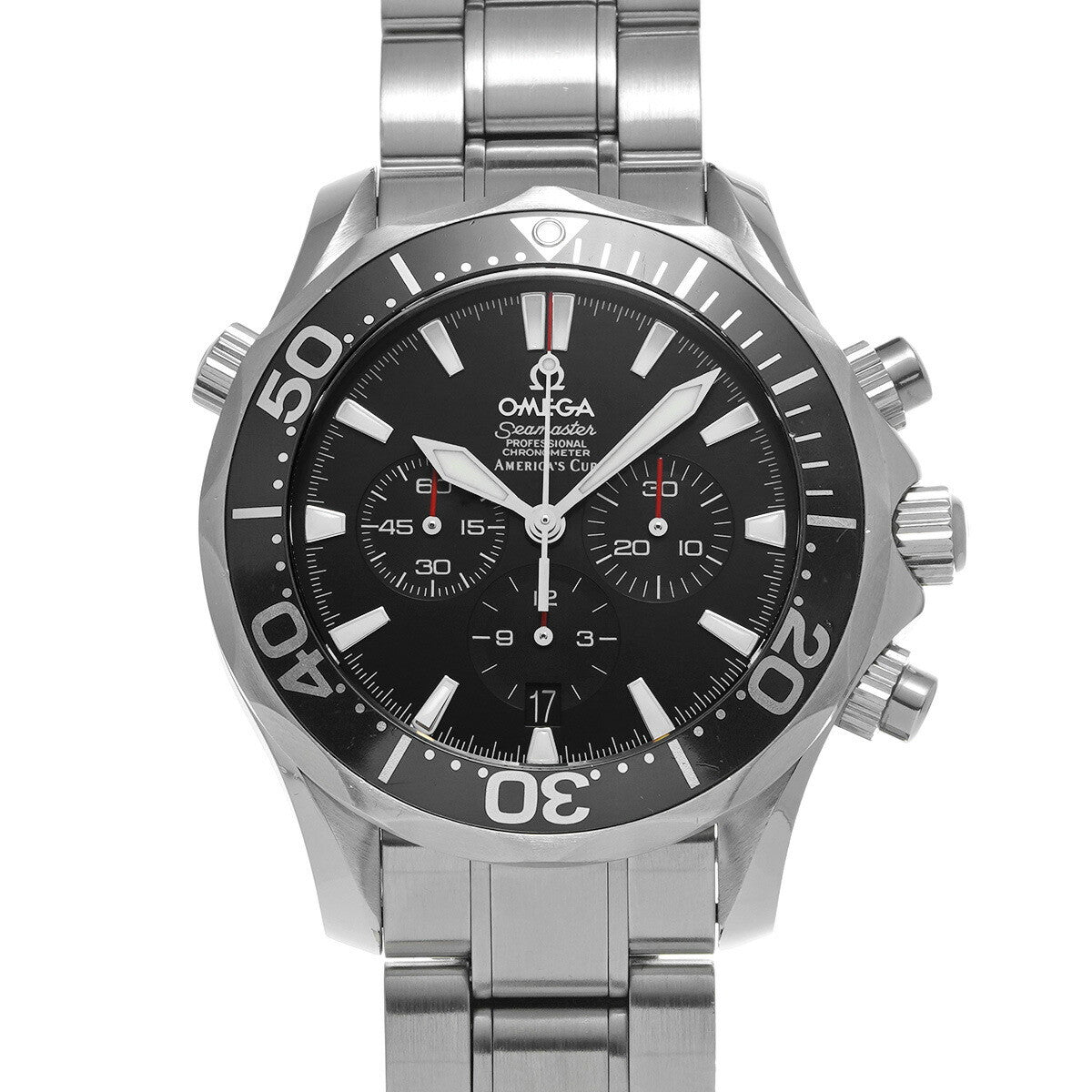 Omega Seamaster 300 Chronograph America'S Cup 2594.50 Men'S Used Watch #21011