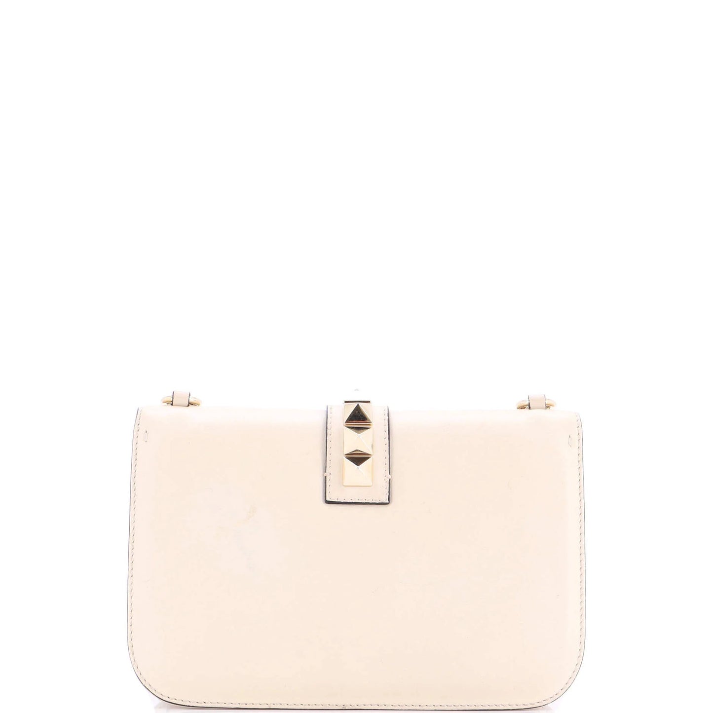 Valentino Garavani Glam Lock Shoulder Bag Leather Medium