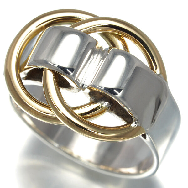 Hermes Ring Deux Anneaux Eu50 Silver800