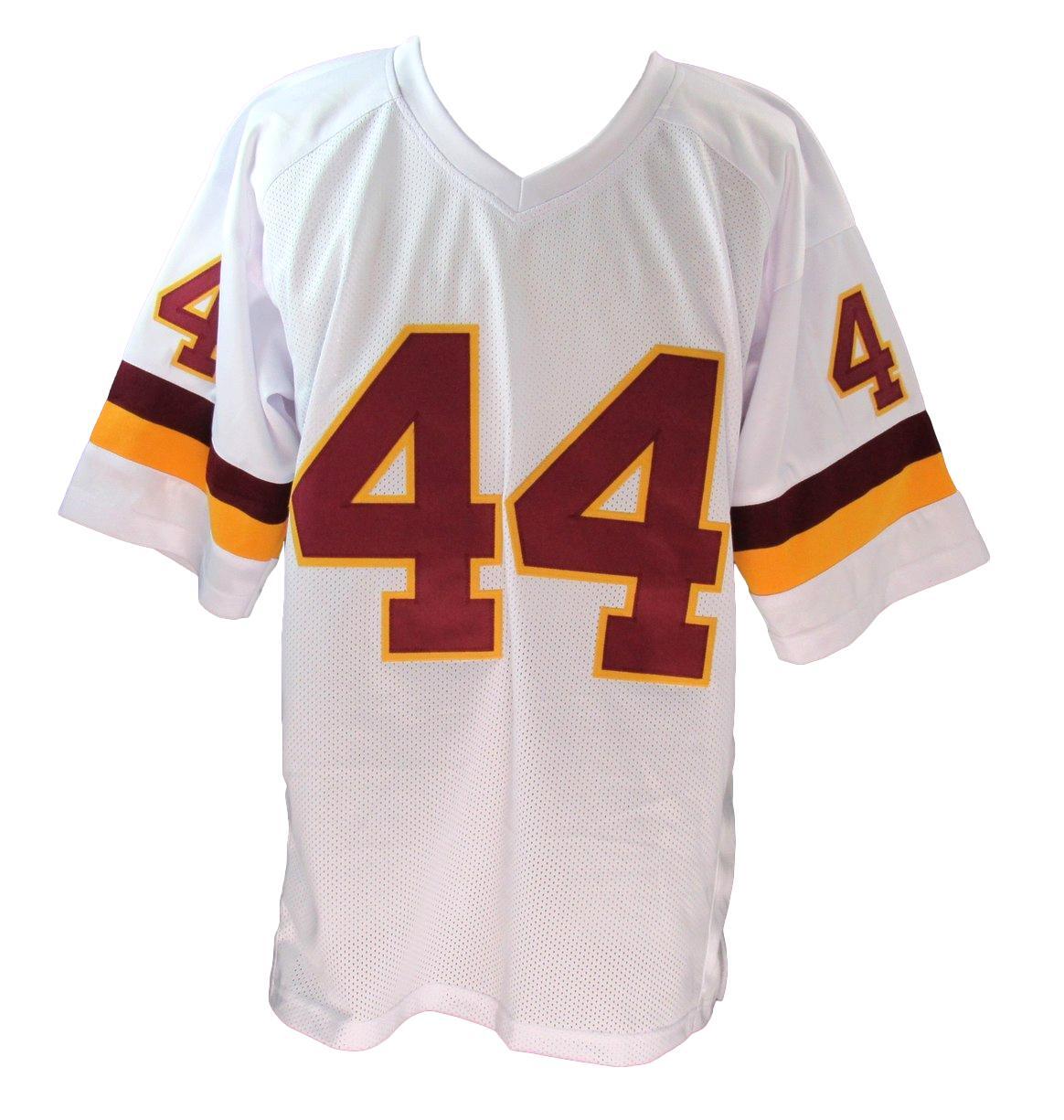John Riggins Hof Autographed Custom Football Jersey Redskins Beckett 181130