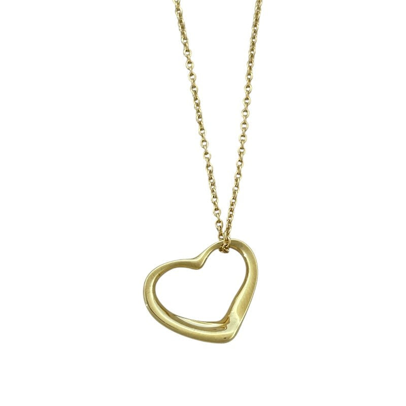 Tiffany & Co. Open Heart Necklace Gold 750