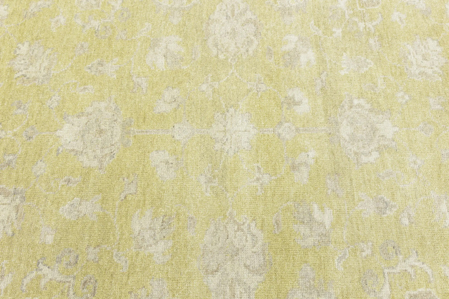 Hand-Knotted Muted Floral Transitional 8X10
