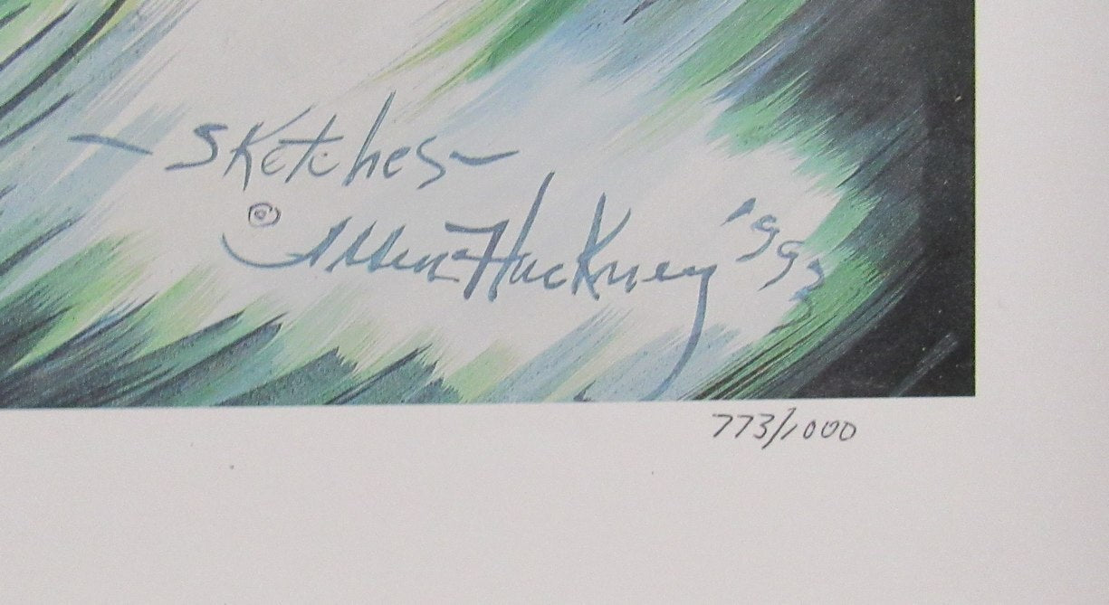 Bird/Mchale/Parish/Auerbach Multi-Signed 24X20