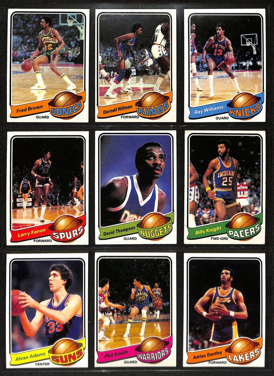 1979-80 Topps Basketball Complete Set (132)